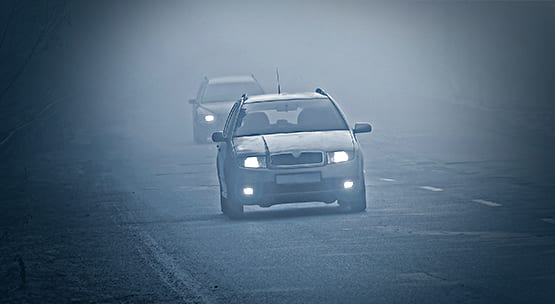 A importância dos faróis de neblina: quando e como usá-los